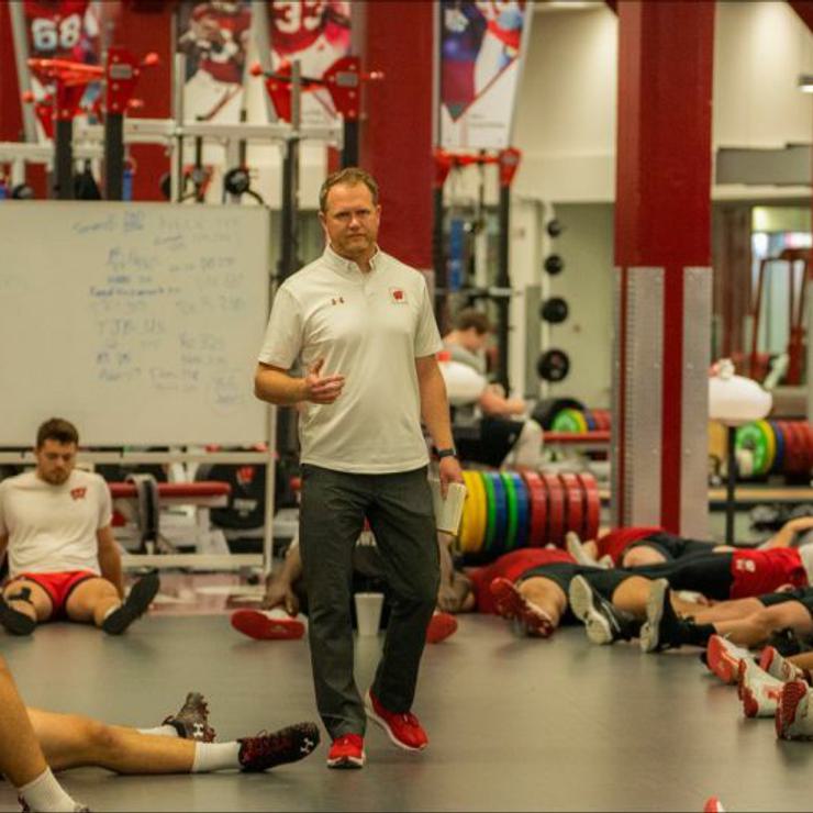 Chad in FB Weightroom