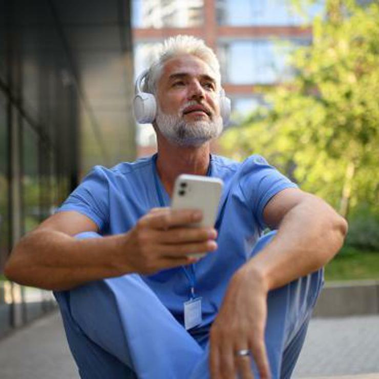 Digital Health for Doctors Too Tools Emerge to Promote Well being