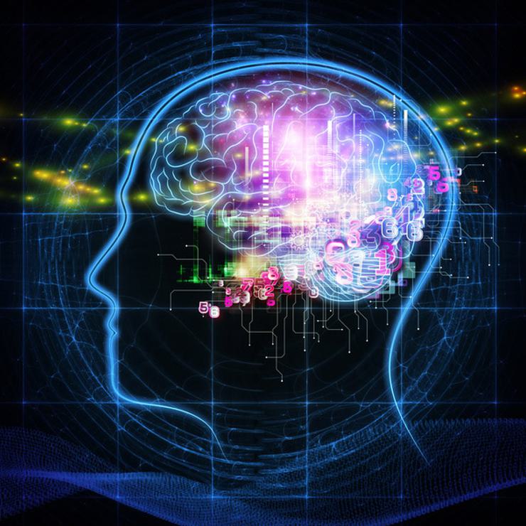 Photo of abstract brain by Saad Faruque from Flickr