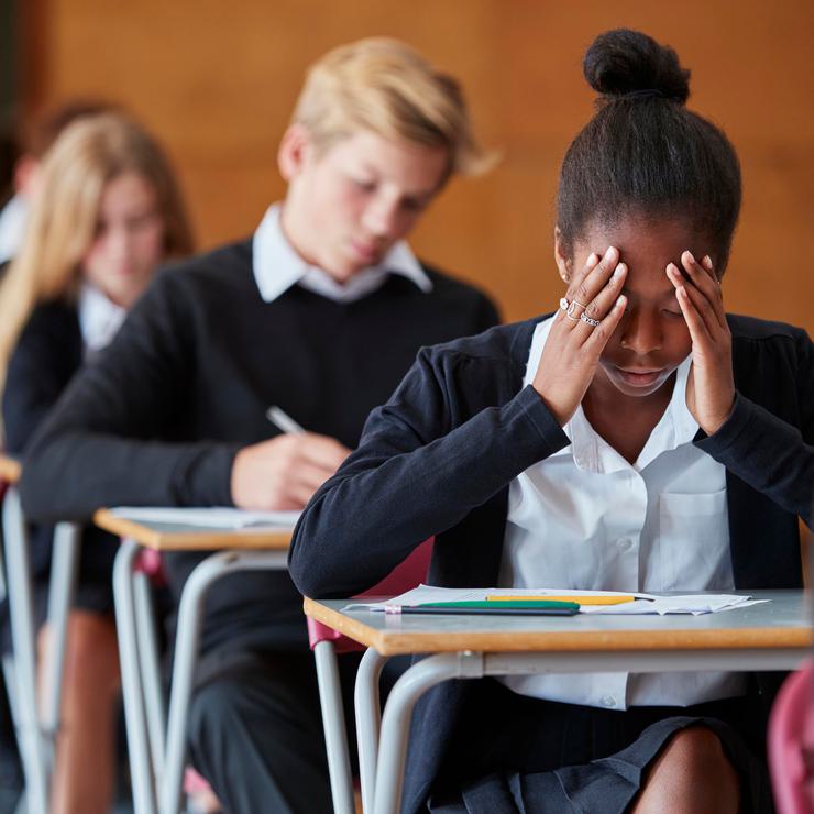 Stressed Teen Web
